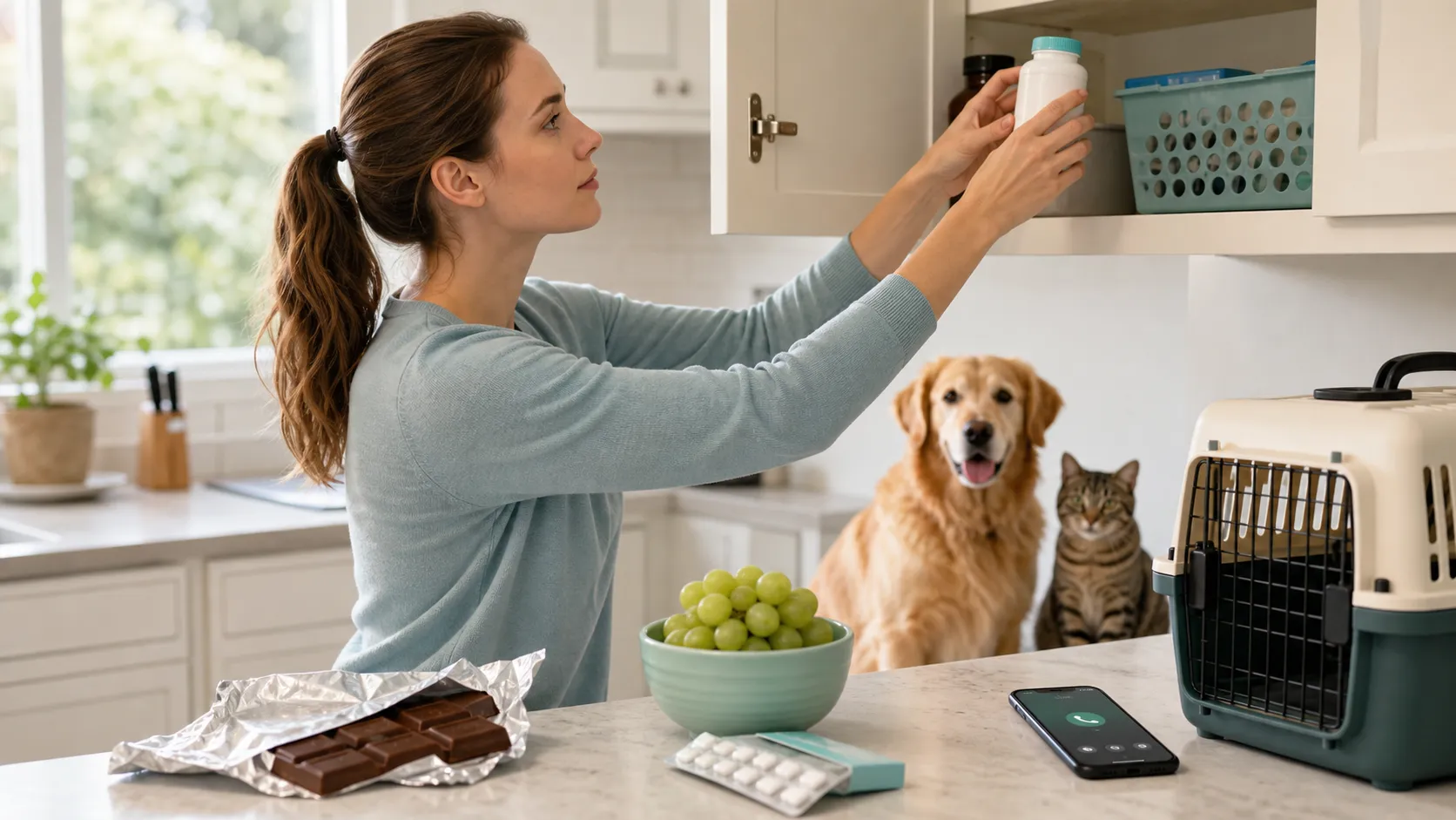 Dog Ate Chocolate, Grapes, or Medicine? What to Do Before the Emergency Vet