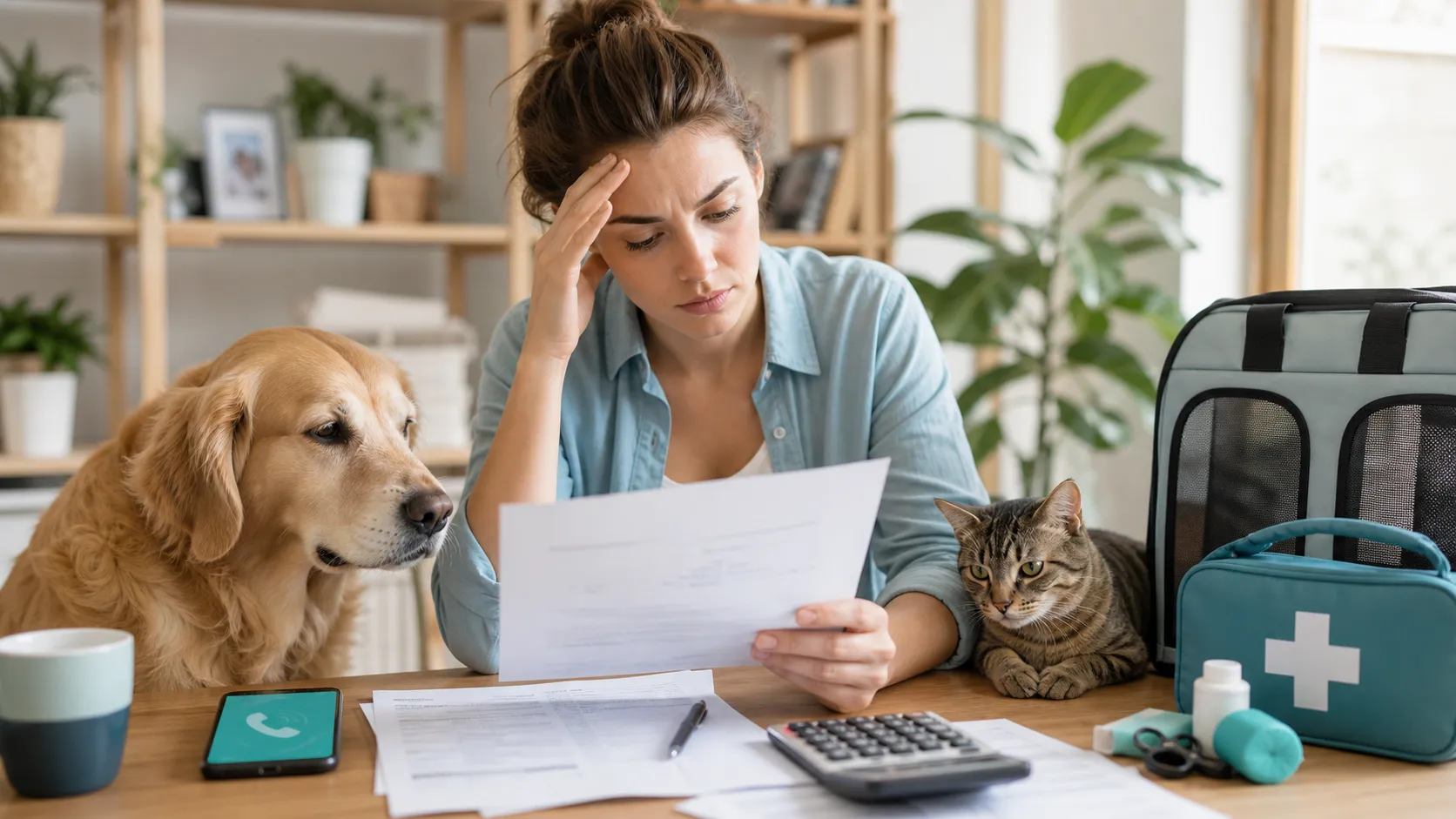 Vet Bills Are Expensive: A Red, Yellow, Green Guide for Pet Symptoms