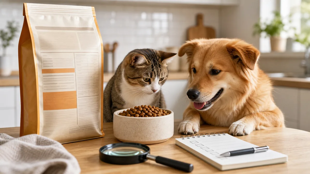 How to Choose Dog and Cat Food Without Overpaying: AAFCO and Label Basics